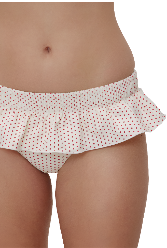 Bikini de lunares para mujer