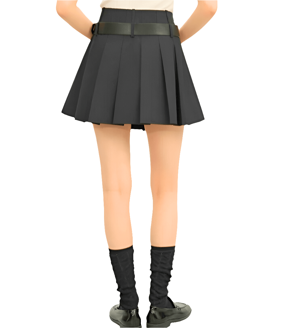 Mini falda plisada: elegancia en cada paso - MODA PAIXAO