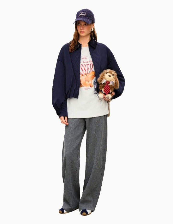 Sudadera Casual Letter Bread otoño e invierno 2025