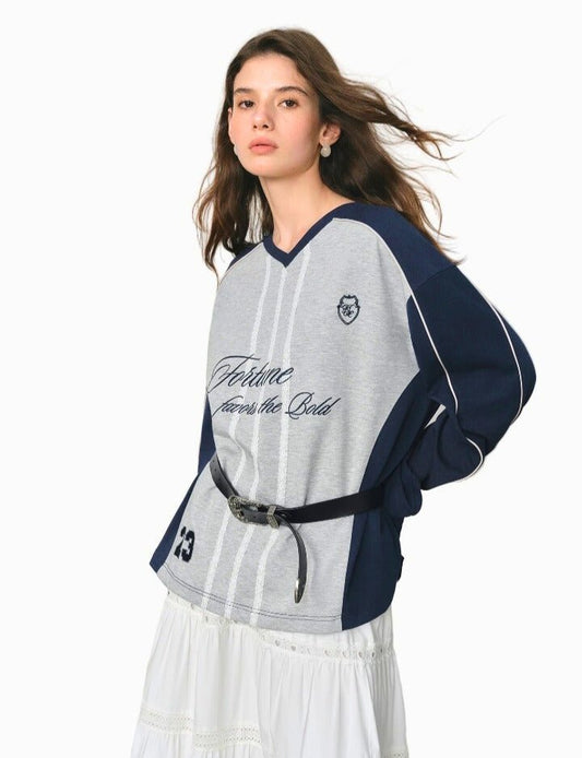 Sudadera deportiva estilo americano mujer:Activa con estilo!