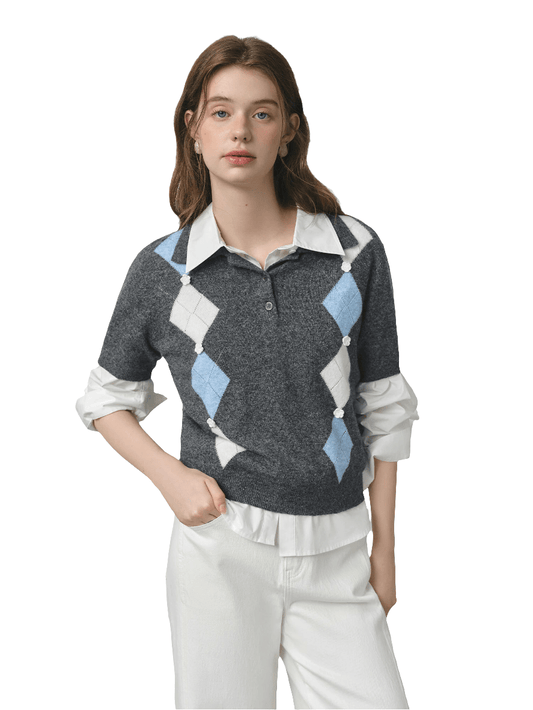 Camisa de lana virgen: estilo y confort en uno solo. - MODA PAIXAO