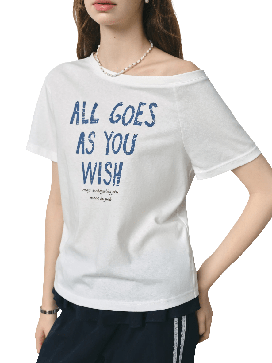 Camiseta blanca de verano con hombros descubiertos para mujer - MODA PAIXAO