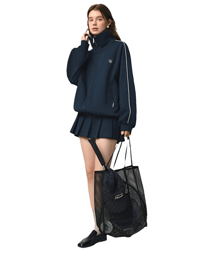 Chaqueta corta con cuello alto: Estilo y comodidad en uno - MODA PAIXAO