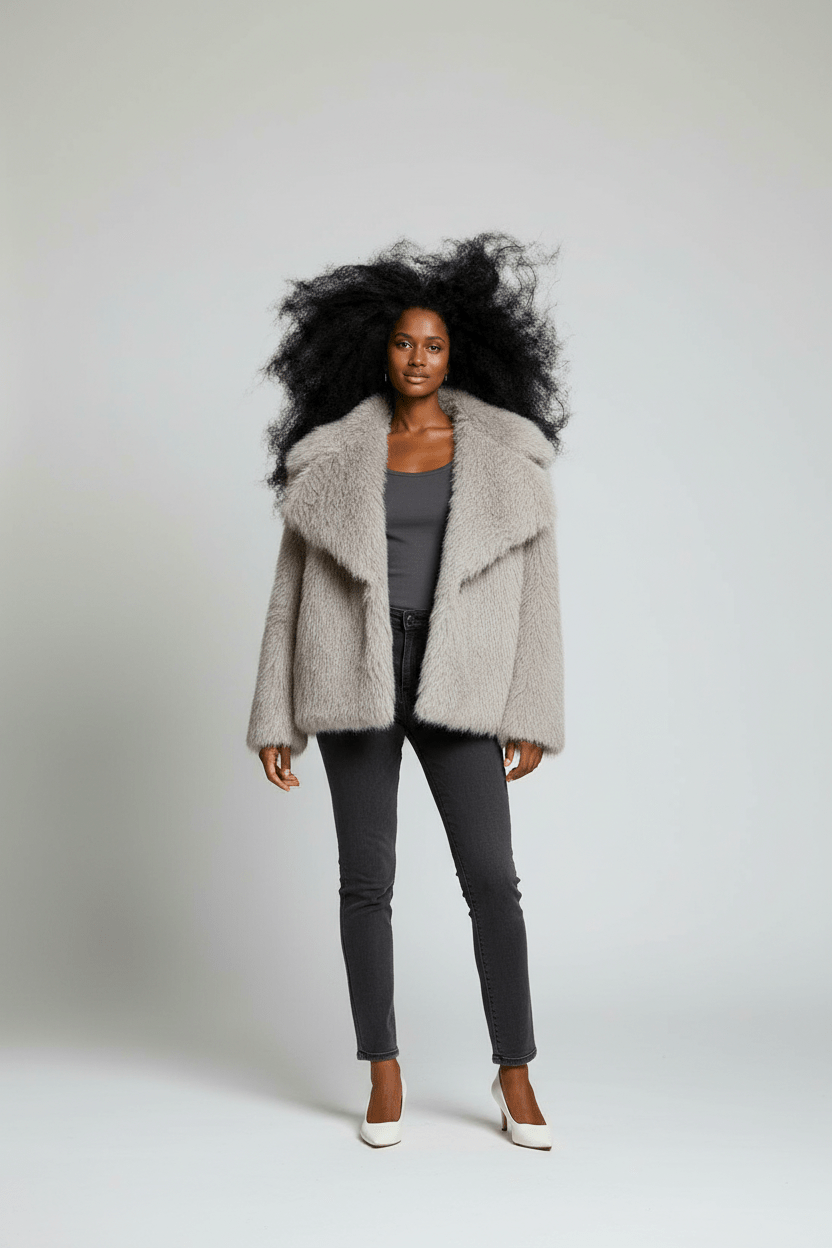 Chaqueta Corta Elegante: Estilo en un instante.