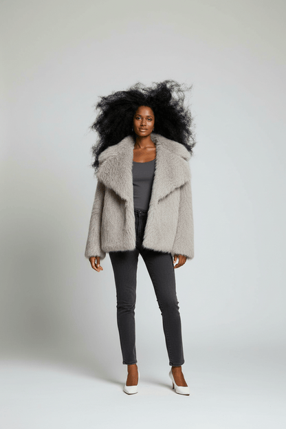 Chaqueta Corta Elegante: Estilo en un instante.