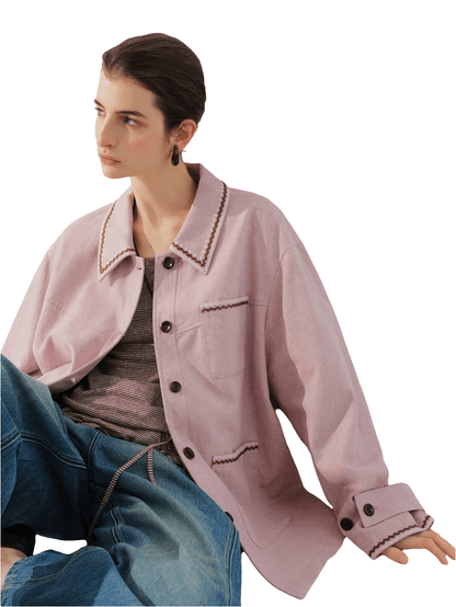 Chaqueta vintage bordada: estilo único para mujeres