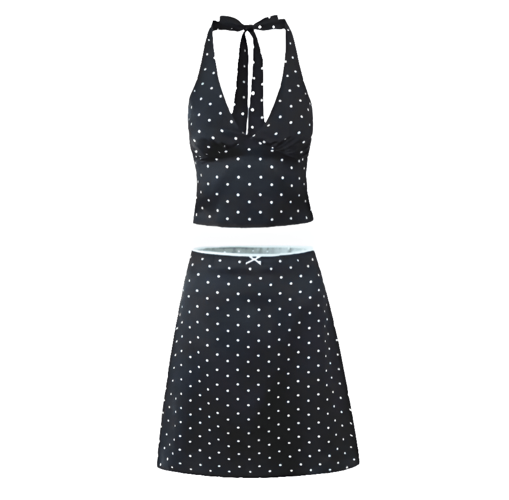 Conjunto Top y Falda: Elegancia y estilo en uno solo.