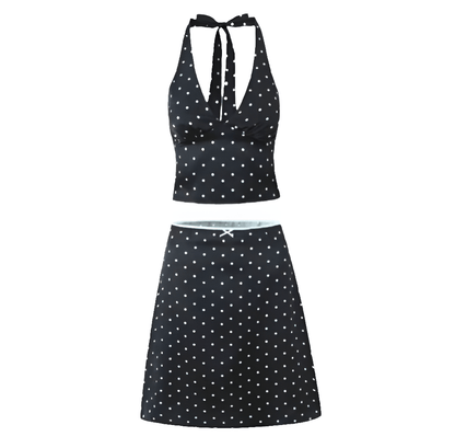 Conjunto Top y Falda: Elegancia y estilo en uno solo.