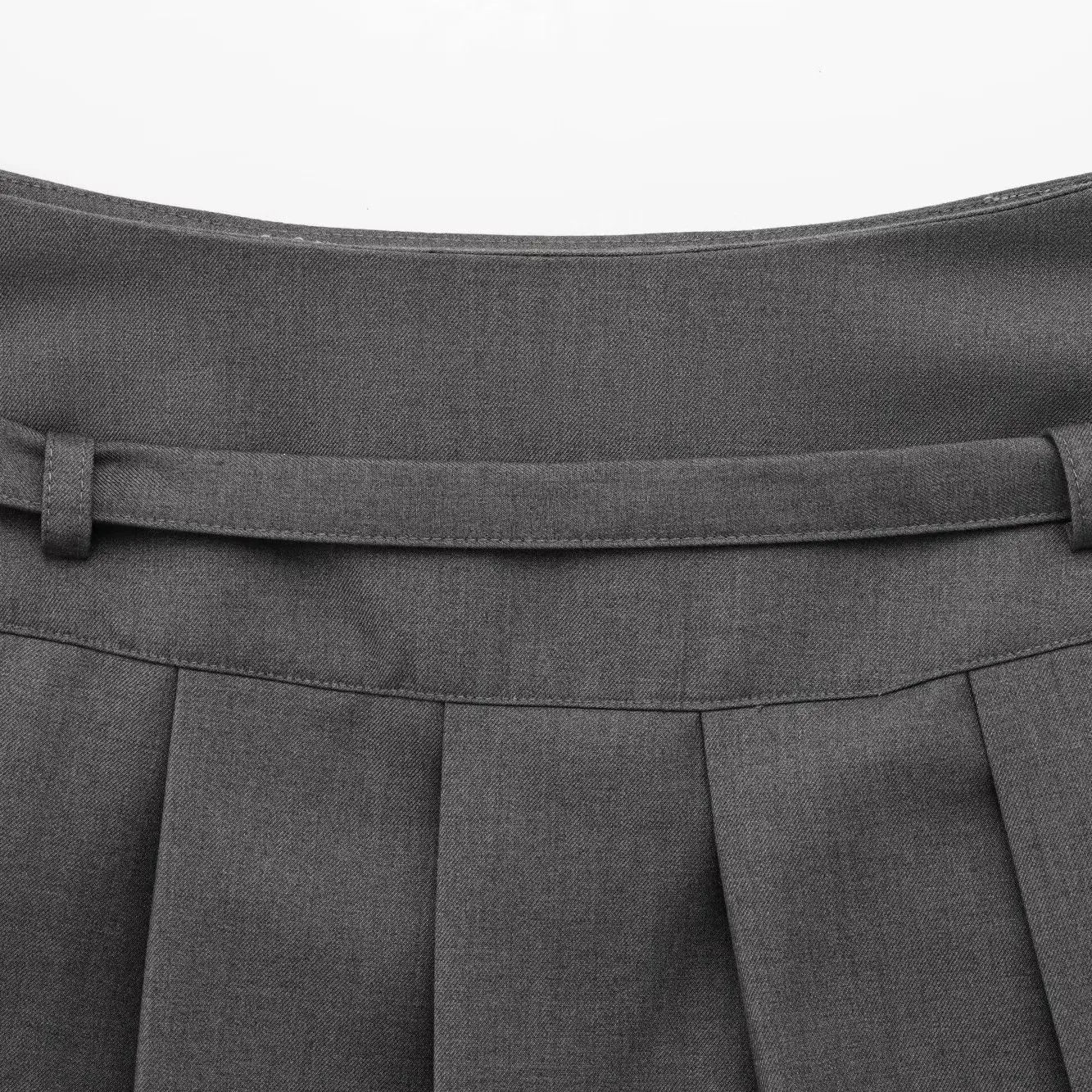 Falda plisada ZBZA con cinturón - Última moda primavera - MODA PAIXAO