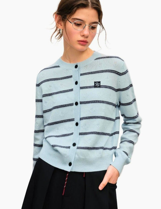 Jersey de punto rayado: elegante y versátil para mujer - MODA PAIXAO