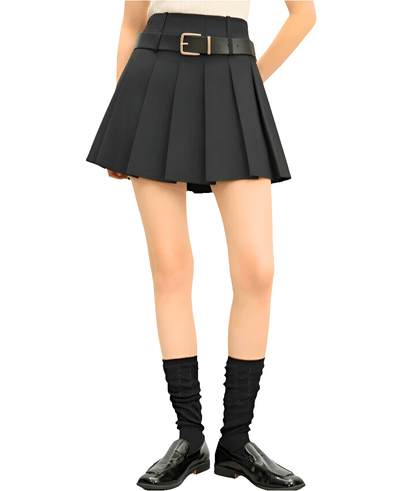 Mini falda plisada: elegancia en cada paso - MODA PAIXAO