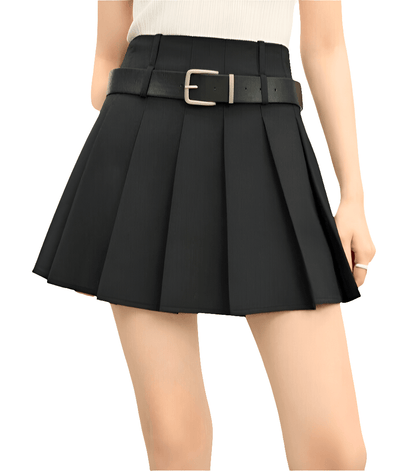 Mini falda plisada: elegancia en cada paso - MODA PAIXAO