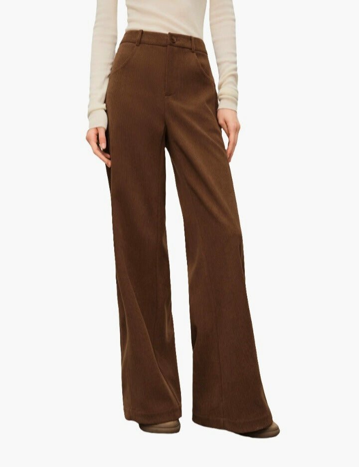 Pantalones Vintage de Invierno con Efecto Adelgazante