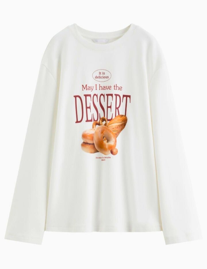 Sudadera Casual Letter Bread otoño e invierno 2025