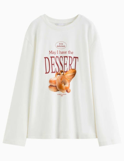 Sudadera Casual Letter Bread otoño e invierno 2025