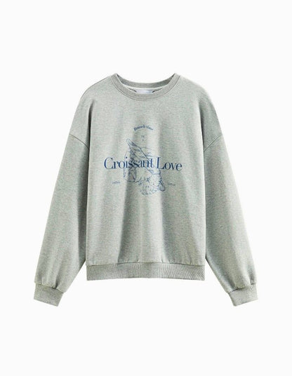 Sudadera primavera estilo sin capucha para mujer - MODA PAIXAO