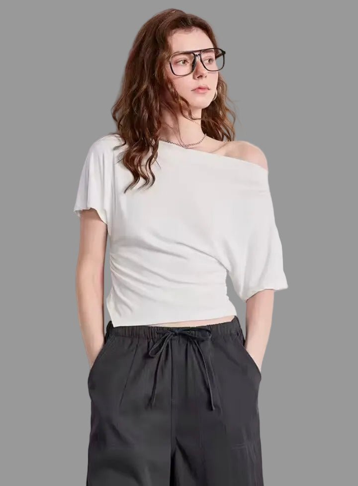 Top suelto y fresco de algodón: ideal para looks originales