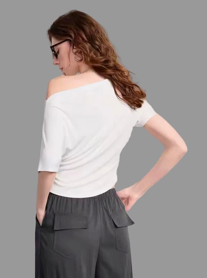 Top suelto y fresco de algodón: ideal para looks originales