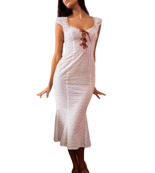 Vestido de algodón, estilo y comodidad en uno solo