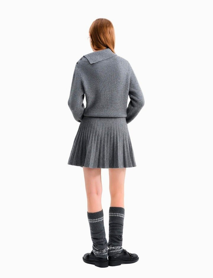 Vestido de punto ballet invierno 2025: elegancia y calidez - MODA PAIXAO