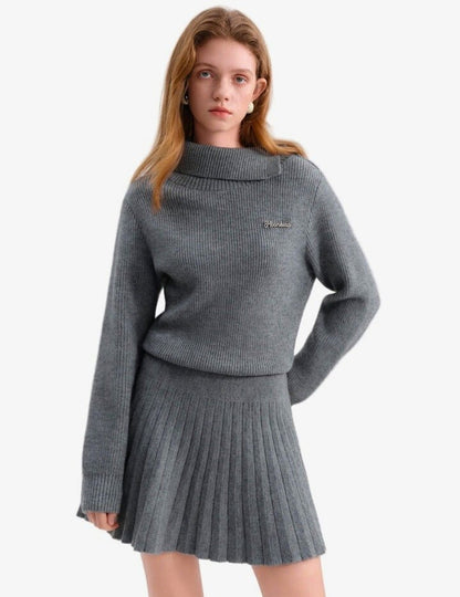 Vestido de punto ballet invierno 2025: elegancia y calidez - MODA PAIXAO