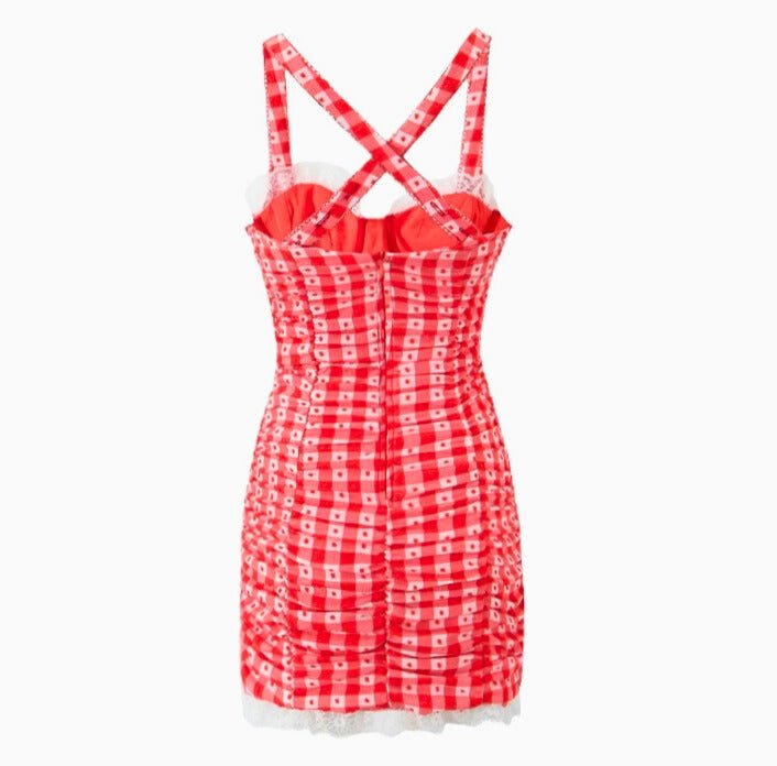 Mini Cuadros: el vestido perfecto para lucir a la moda