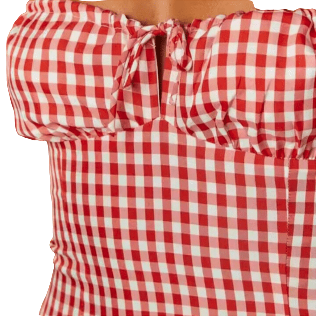 Mini vestido vintage, estilo sin mangas